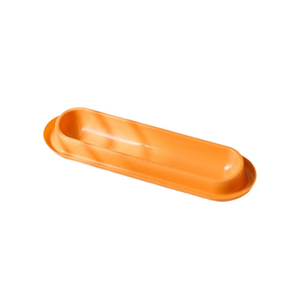 Tilted Neck Protection Pet Feeding Bowl Extra Long Cat Dog Feeder Cat Water Feeder  Pet Household