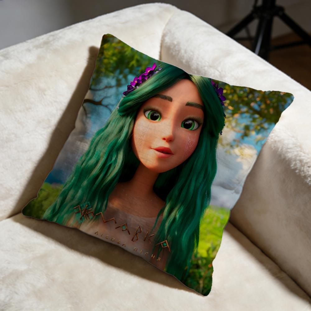 

Hot MMavka The Forest Songable Cushion Cover Soft Decorative Pillow Case Suitable for Bedroom Sofa Car Travel Use 30X30cm