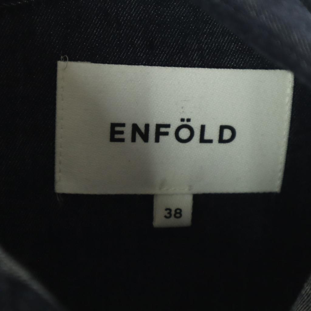 Beauty products ENFOLD Long sleeve Denim shirt 38 Blue Men's Used