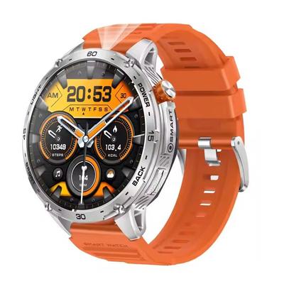 Chytré hodinky K69 1,75palcová Amoled Screen LED svítilna Muži Bluetooth Volání Sport Fitness Tracker Monitor zdraví Chytré hodinky