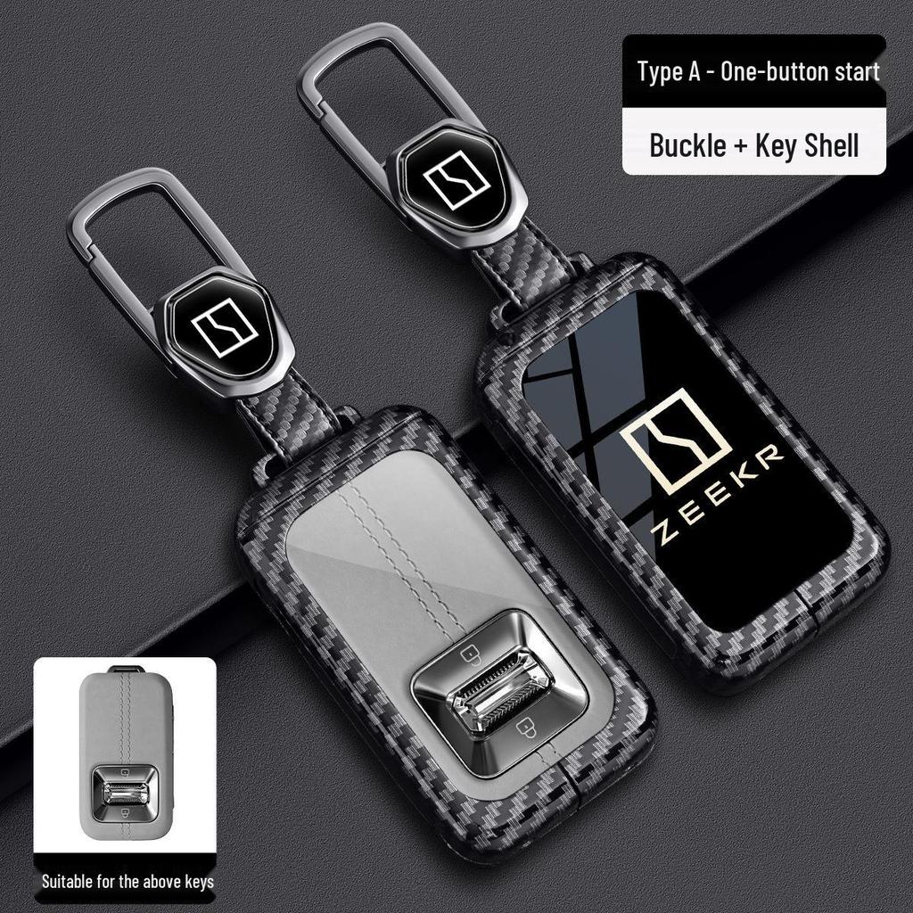 Zeekr 9X Key Cover: Refreshed Dedicated Metal Protective Shell with 007GT Buckle