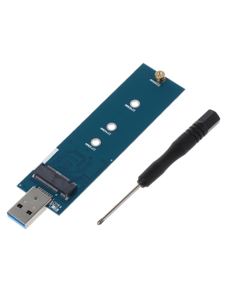 USB 3.0 To 2280  NGFF SSD Ve Adapter Converter for M.2 To USB Adapter B for Key for M.2 SSD Adapter SSD Reader Card