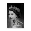 Modern Poster Queen Elizabeth II Portrait Prints Canvas Painting Black White Wall Art Canvas Office Wall Decor for Living Room
