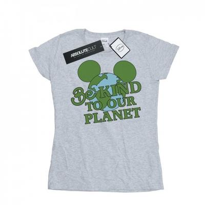 Womens/Ladies Mickey Mouse Be Kind Cotton T-Shirt