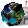 Zootopia Clawhauser Sloth Automatic Opening and Closing Folding - A Good Choice for Gifts, Fashionable and Convenient Umbrella With Cute Car