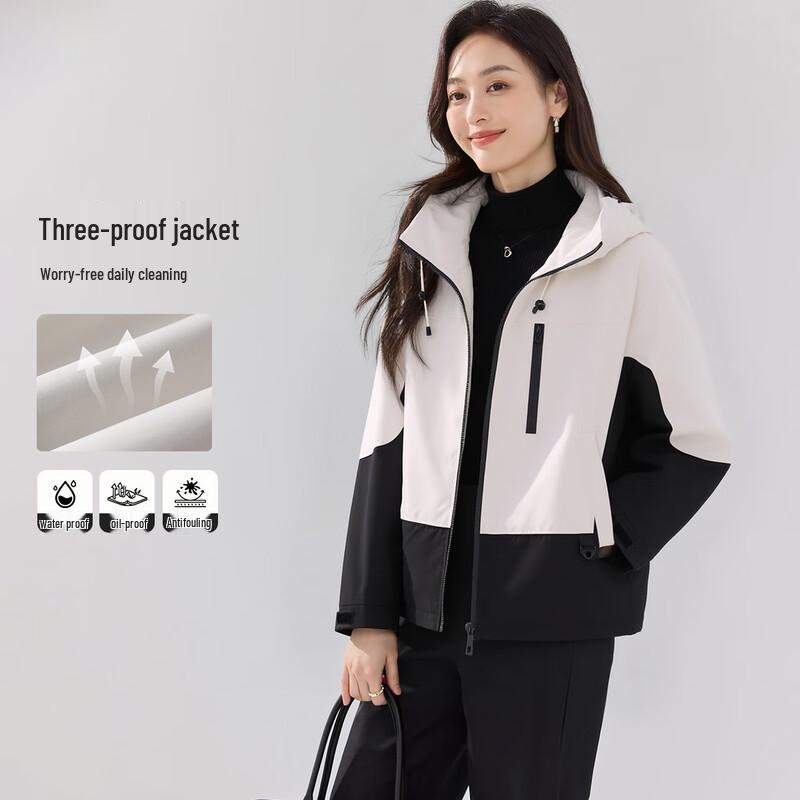 

Handu Yishe Women s Cloud Wild Series Triple-Proof Outdoor Jacket S