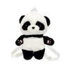 Brown Panda Bear Plush Toy Backpack Animal Bag With Adjustable Straps Shoulder
