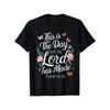 T-shirt Chrétien Vintage Noir Unisexe - Psaume 118:24 Versets Bibliques « C'est le jour que l'Éternel a fait » avec un Design Floral Papillon & Psaume