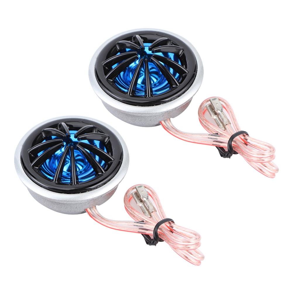 130W 12V Tweeter Kit Stereo Music High Sensitivity Loudspeaker for Auto Car Audio System