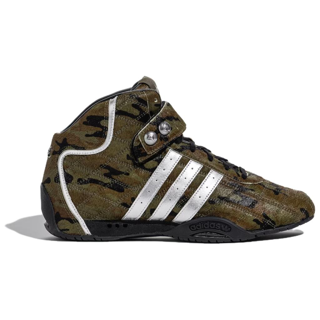 Adidas Originals Thug Club X  Adiracer Comfortable Versatile Non-Slip Durable High-Top Training Shoes Unisex Sneakers Green JR4423