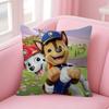Cushion Cover Car Throw Pillow Case For Sofa Car Christmas Gift Anime P-P-Paw Patrol