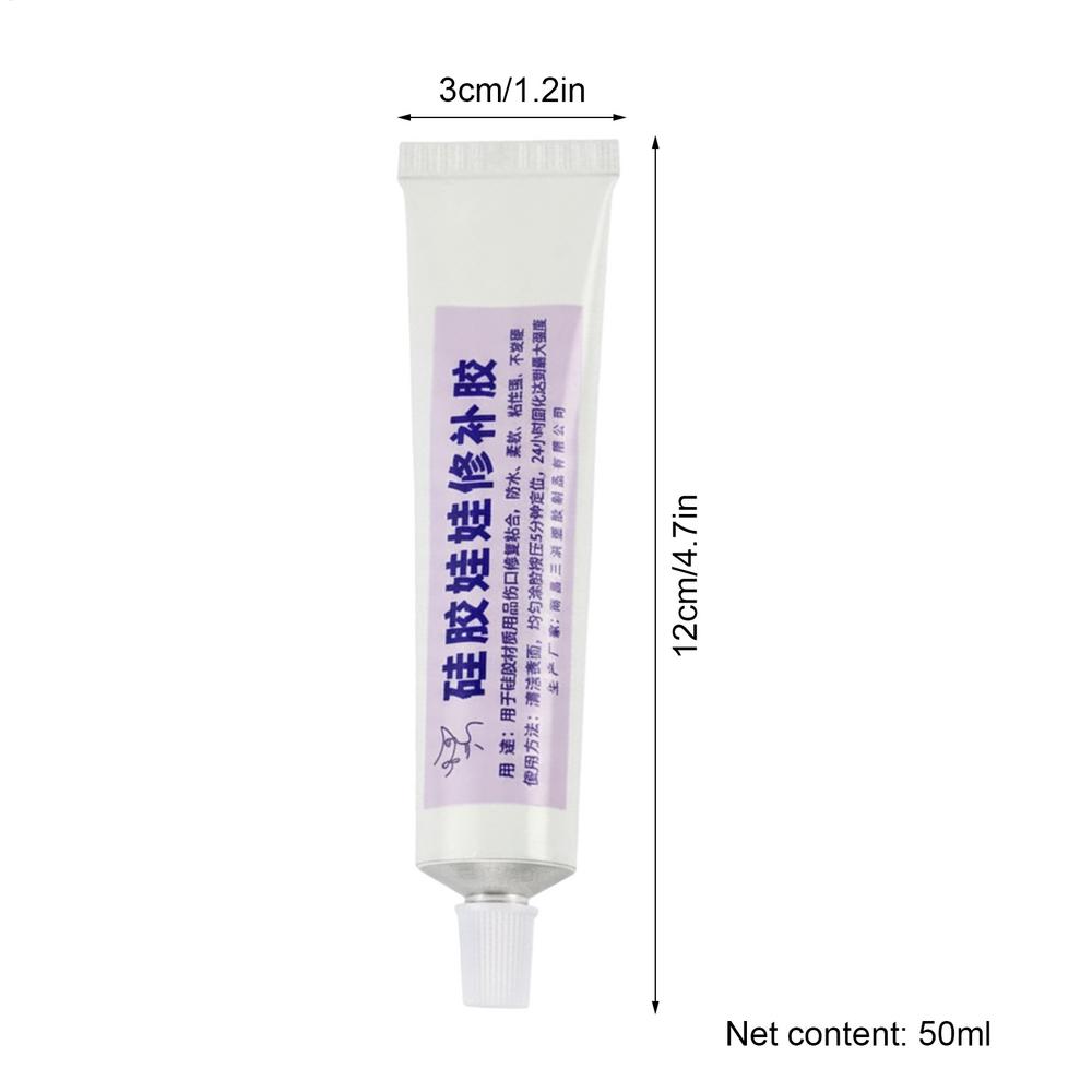 

Strong Waterproof Silicone Adhesive Glue High Fluidity Caulk for Makeup Tools Cosplay Repair, Stage Performance Restoration Fill