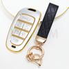 6 Buttons Tpu Car Key Case Cover Keychain For Hyundai Ioniq 5 Solaris Sonata Hybrid Nexo Nx4 New Grand Santa Fe Tucson