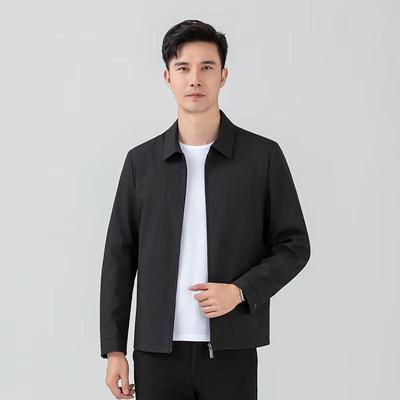 Yiliteng Men's Casual Business Lapel Jacket