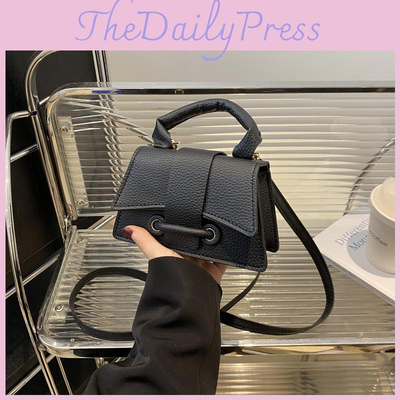 Chic Mini Shoulder Bag For Women Trendy Small Square Bag In Stylish Pu Leather
