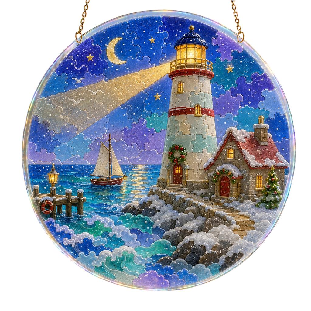 Acrylic Puzzle 83 for DIY Hanging Ornament
