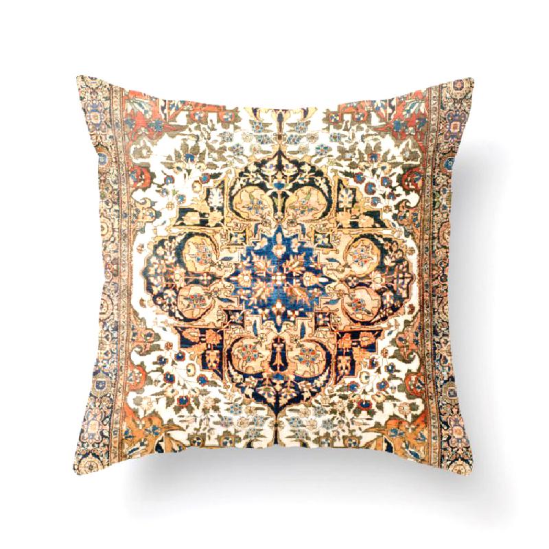 Декоративная наволочка серии Persia Turkey с принтом, декоративная мягкая подушка 5#