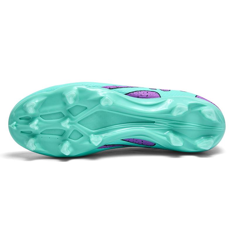 Fg High Quality Breathable High Top Soccer Shoes Men Professional Training Cleats Sneakers Youth Non-Slip Society Football Shoes