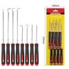 4-Piece Oil Seal Hook Set: Tire Repair & O-ring Puller Removal Tools