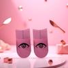 2Pcs Pink Eyelash Ruler, Eyelash Stencils Ruler for Measure Eyelashes Lash Measuring Tool Beauty Tools Professional Stencils Symmetry Curling Degree,