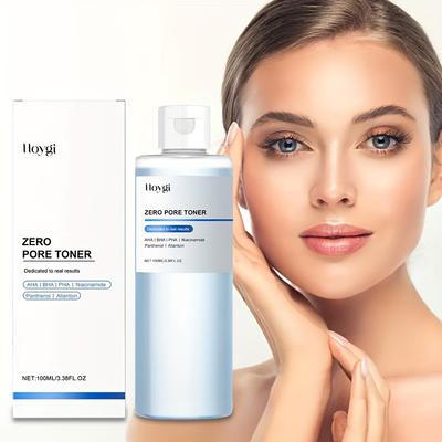 Exfoliating Hydrating Toner Moisturizing Smoothing Brighten Skin Pore Refining Improve Dry Skin Zero Pore Toner Soothing Formula