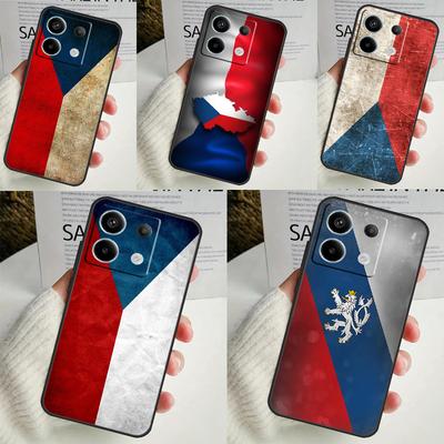 Czech Republic Czech Flag Case For Xiaomi Redmi 12 13C 12C 10C 9C Redmi Note 13 9 10 11 12 Pro 9S 10S 11S 12S Cover