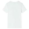 T-shirt pour enfants avec manches courtes écru 92/104/116/128/140