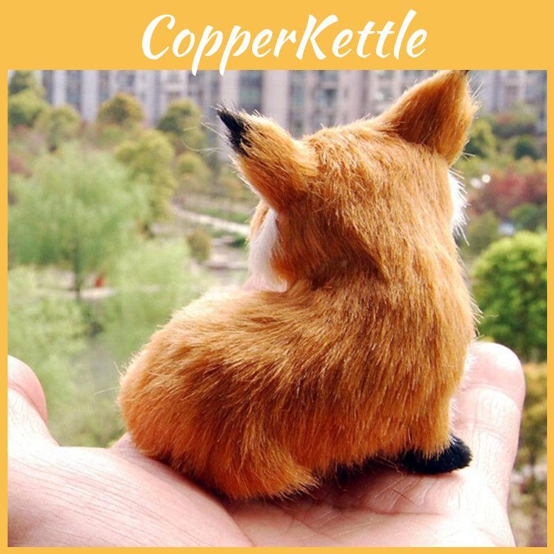Adorable Cute Small Tiny Fox Plush Stuffed Toy Perfect For Birthday Gift Decor