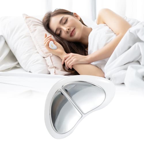 FIIL Sleep Aid, Fast Sleep Aid, EMS, 10 Levels of Intensity Adjustment, Improves Sleep Quality, Snoring Reduction, Decompression, Health Aid, Reducing