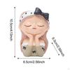 Girl Flower Pot Planter Creative Ornament Home Decoration Plant Container Resin for