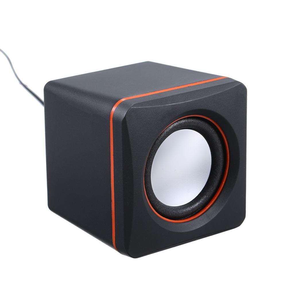3.5mm Jack Mini Music Speaker Stereo Sound USB Speaker Plug and Play Computer Speaker  Smartphones