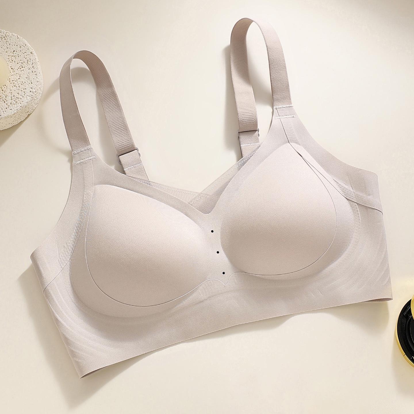 

Женское нижнее белье больших размеров: Бюстгальтер Push-up и Поддерживающий для Визуального Увеличения Маленькой Груди