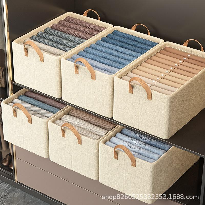 Складной ящик для хранения одежды большой вместимости в японском стиле 2980₽