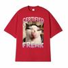 Certified Funny Cat Meme Tshirt with Humorous Cat expressionsUnisexs Summer Fashion Oversized Tshirt