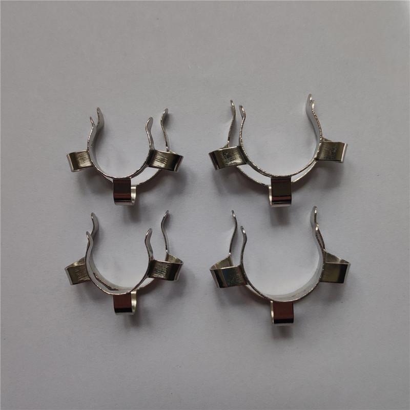 10pcs/Pack 14# and 19# Metal Clip Keck Clamp for 14mm and 19mm Glass Ground Join