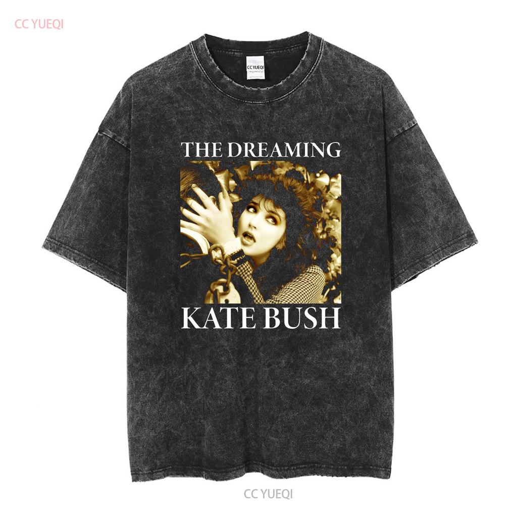 Kate Bush The Dreaming Reprint Black  T Shirt Size XL vintage Washed designer clothes Soft Casual Stretched homme fashion