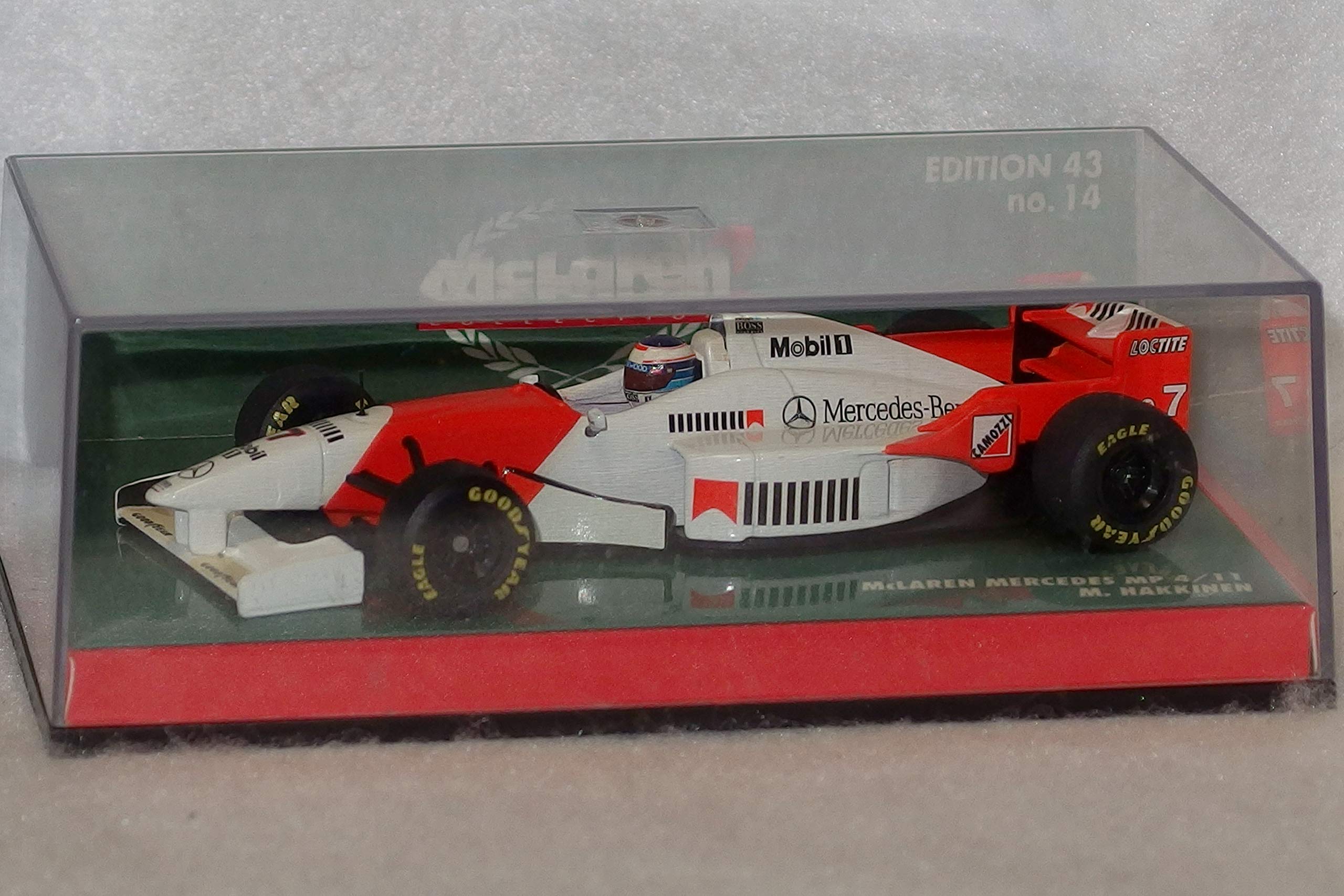 

PMA Minichamps F1 McLAREN MERCEDES McLaren Mercedes Мика Хаккинен minichamps 530964307 формула 1/43 MP4/11 М.ХАККИНЕН #7