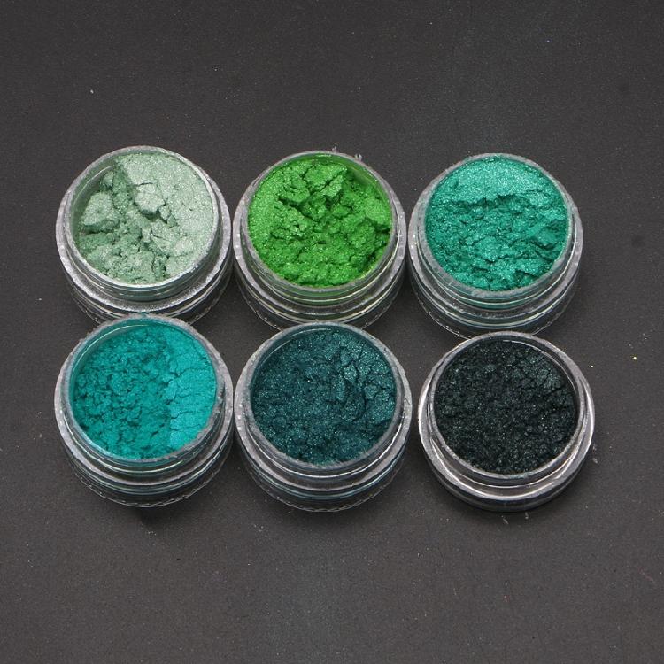 Kosmetisches perlmuttfarbenes natürliches Glimmermineralpuder Epoxidharzfarbe Perlenpulver