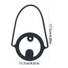Silicone Cup Handle Silicone Water Bottle Handle Silicone Cup Sleeve Portable Drink Holder for Office School Outdoor Use