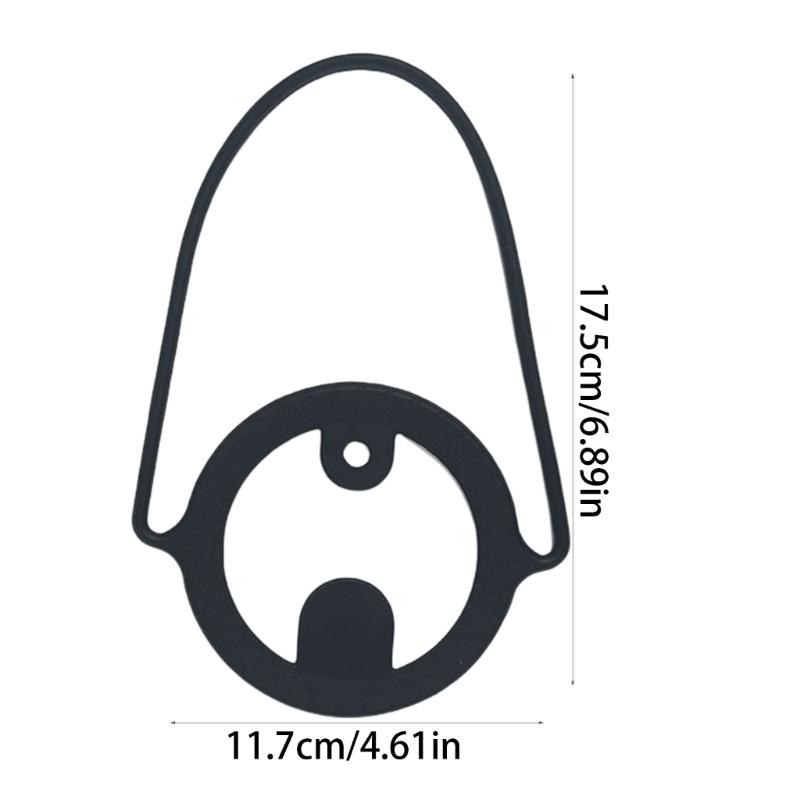 Silicone Cup Handle Silicone Water Bottle Handle Silicone Cup Sleeve Portable Drink Holder for Office School Outdoor Use