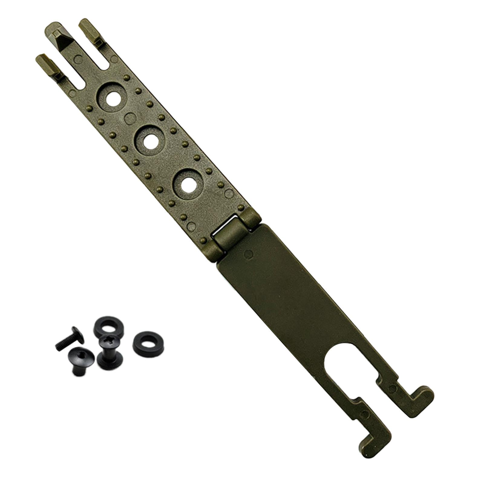 MOLLE-LOK Scheide K Scheide Taille Clip System Scheide Rückenclip KYDEX Scheide Trageclip K Scheide MOLLE Schnalle grün