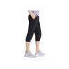 Li Ning Training Series Loose Fit Cropped Pants Women Bottoms Black AKQQ054-1