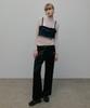Obeodyupeulleeo Cargo Satin Pants_Black