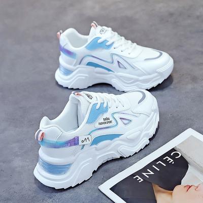 Fashion Women Sneakers Fashion Versatile SpringAutumn Casual Shoes Ladies  Platform Brand Dad's Shoes Breathable Jogging Tennis Trainers