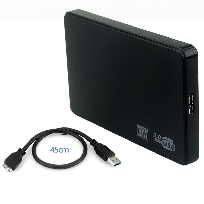 USB 3.0 To 2.5 Inch Hard Drive Case SATA HDD SSD Enclosure 5Gbps External Hard Drive Disk Box for PC Laptop Smartphone PC Laptop
