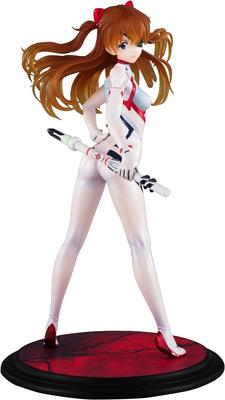 Wondarah Thrice Upon a Shikinami Asuka Langley Scale PVC ABS Painted Complete Figure 3.0+1.0 Time 1/7 &