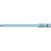 PB Swiss Tools Hex E6 Bit Stepped Long Hex Lobe 150mm Overall 1/4" Series, Bit, T20, Length, E6L.400/20-150