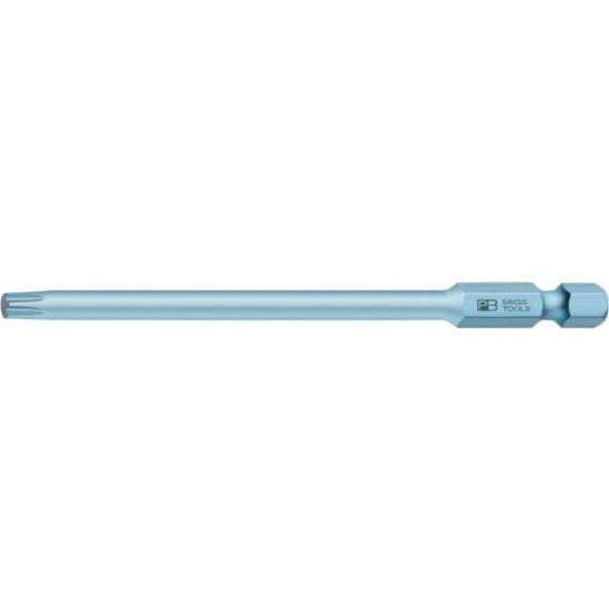 

PB Swiss Tools Hex E6 Bit Stepped Long Hex Lobe 150mm Overall 1/4 Series, Bit, T20, Length, E6L.400/20-150