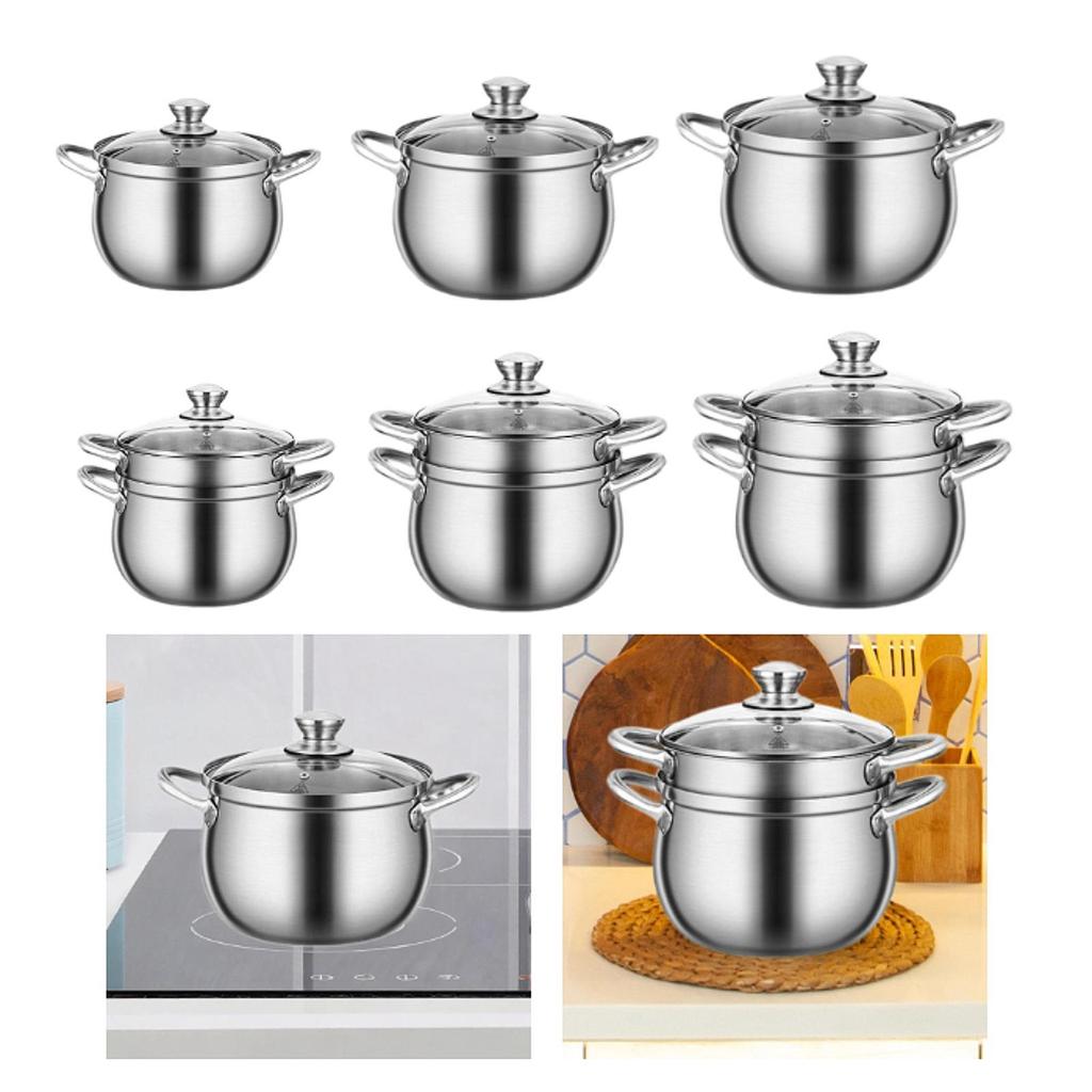 Double Handle Soup Pot for Induction Cooker And Camping