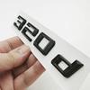 3D ABS Car Letters Logo 320d 320i Rear Trunk Badge Sticker Decals For BMW 320d 320i G20 F30 E90 Auto Exterior Accessories EJ3